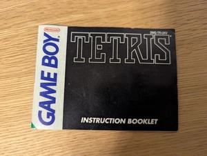 Game Boy Tetris Instruction Booklet Retro Vintage - Picture 1 of 2