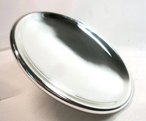 Antiker Quecksilber Glas 8" Reflektor mit Spindel für Petroleum Öllampe - Bild 1 von 6