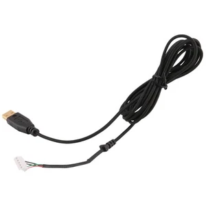 Usb Kabel Mäuse Linie Für Deathadder 2013 Ca. 2,1 M 5 Drähte 5 Pins Schwar1575 - Bild 1 von 7
