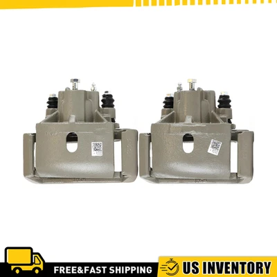 Rear Disc Brake Calipers w/ Bracket for 2004 - 2009 Dodge Ram 1500 Durango Aspen - Image 1 of 4