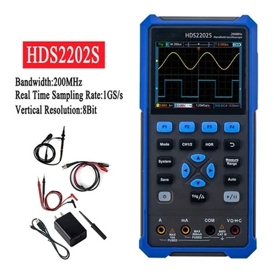 HDS2202S Two Channel Oscilloscope for OWON HDS200 Series Digital Oscilloscope - Image 1 of 4