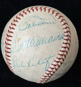 1963 Tony Conigliaro/Ted Williams/Yaz Signed A.L. Ball 13 Star Signatures JSA⚾️ - Picture 1 of 7