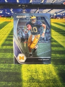 Panini Prizm Draft Picks 2021 - Tom Brady #6 Michigan - Foto 1 di 2