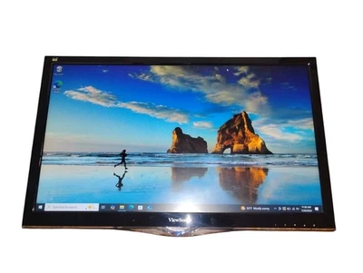 LOT OF 2 - Viewsonic VX2452MH 24" Full HD LED Monitor 1920 x 1080 NO STAND  - Image 1 of 3
