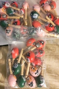 Lote 36 Agitadores Llavero Maraca 3" 3 Bolsas 12 ea  - Imagen 1 de 5