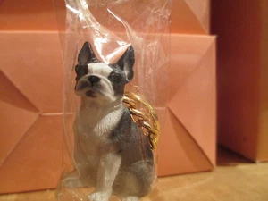 boston terrier key chain great gift for  new pet , home - Picture 1 of 1