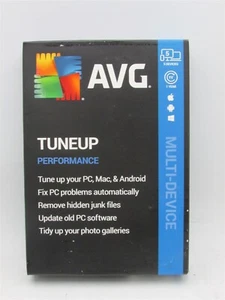 AVG Tuneup Performance Package for Windows/Mac/Android for up to 5 Devices NEW - Picture 1 of 3