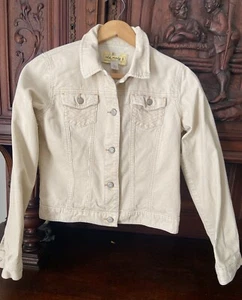 Old Navy 1994 Kids Size XXL 18-20 Western Corduroy Beige Short Jacket - Picture 1 of 10
