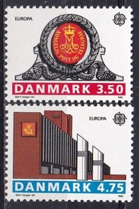 Denmark 1990 Yvert 978/79 Europe CEPT Architecture MNH VF - Picture 1 of 1