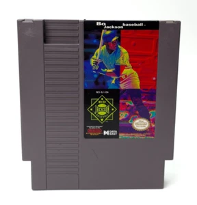 Bo Jackson Baseball Nintendo NES Cartridge USA - Picture 1 of 3
