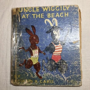 Vintage UNCLE WIGGILY AT THE BEACH 1936 - Picture 1 of 12