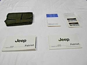 2008 JEEP PATRIOT OWNER MANUAL 4/PC.SET & JEEP SPORTY DENIM FACTORY CASE - Picture 1 of 5