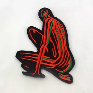 Aufbügeln Aufnäher - ATCQ The Low End Theorie Logo groß bestickt Hip Hop Rap - Bild 1 von 3
