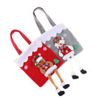1Pc Christmas Non-woven Fabric Tote Bags Santa Claus Xmas Gift Packaging Bag