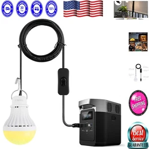 Warm White 5W USB LED Bulb - Essential Gear for Camping & Emergency Lighting - Picture 1 of 8