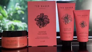 TED BAKER Skincare Set: Body Cream, Hand & Nail Balm, Face Mask - Luxury Care! - Picture 1 of 5