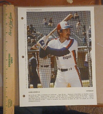1980 Montreal Expos Dimanche-Derniere Heure Photo Chris Speier #4