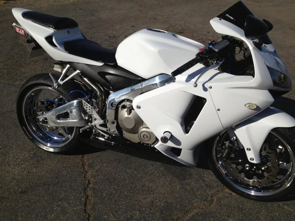 Fairing Kit For 2005-2006 Honda CBR600RR ABS Injection Bodywork Unpainted White - Image 1 of 4