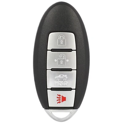Para Infiniti M56 M37 2011 2012 2013 Control remoto inteligente sin llave Llavero de coche 4 botones Foto 1 de 3