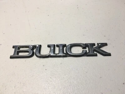 91-96 Buick ROADMASTER EMBLEM  BUICK Lettering OEM - Изображение 1 из 4