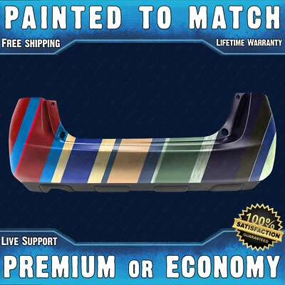 NEW Painted To Match - Rear Bumper Cover Fascia for 2008-2013 Nissan Rogue - Imagem 1 de 4