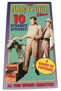 Andy Griffith Show 10 Dynamite Episodes VHS tape Ships Same Day With Tracking - Picture 1 of 2