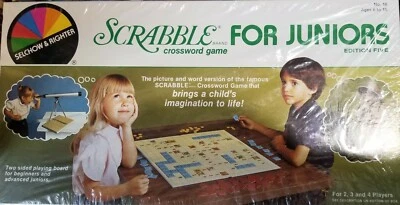 Scrabble for Juniors Crossword Game Edition 5, 1982 - Image 1 of 4