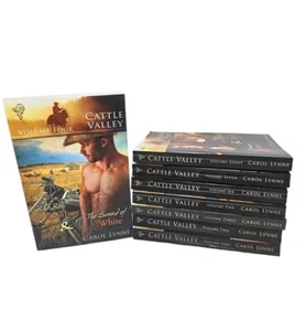 Cattle Valley Book Series Volumes 1-8 ft. 16 Tales Adult Erotica Cowboy Country - Foto 1 di 9