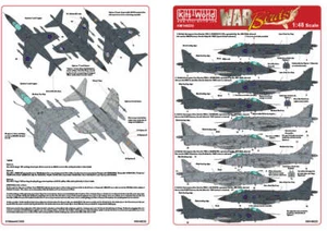 Kits-World KW148223 1:48 BAe Sea Harrier Falklands Campaign Set 2 - Picture 1 of 2