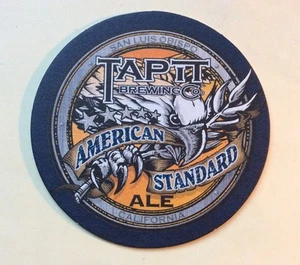 Beer Coaster "TAP IT Brewing Co San Luis Obispo CALIFORNIA Brewery" 4" - Picture 1 of 2