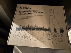 Gonex Kids Neoprene Waders Boot Foot Cleated Size 6-7 New Sealed - Picture 1 of 1