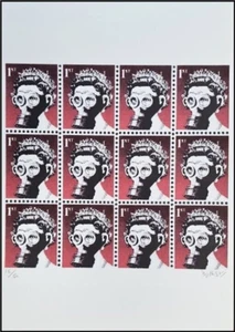BANKSY * Weapons of Mass Distraction * 50x35 cm * Lithografie *limitiert # 10/60 - Bild 1 von 7