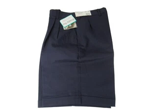Becky Thatcher Elderwear Uniform Navy Shorts Girls size 17 waist 33" NWT - Picture 1 of 7