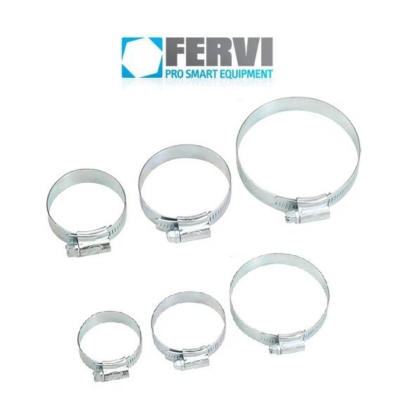 ASSORTIMENTO 6 FASCETTE STRINGITUBO PER TUBI Ø 6 ÷ 45 mm FERVI 0828 - Immagine 1 di 1