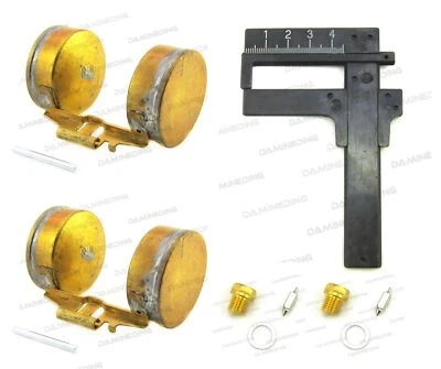 2X Válvula de flotador de carburador 16013-116-700 CB200 CL CT TL125 medidor de nivel de flotador Foto 1 de 4