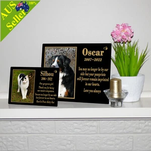 Personalised Pet Memorial Plaque - Indoor Memorial Tribute - Picture 1 of 17