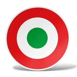 Sticker ITALIA COCCARDA Adesivo Parete Souvenir Decal Laptop Casco Auto Moto - Foto 1 di 12