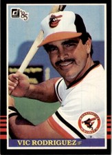 1985 Donruss Vic Rodriguez 106 Baseball Cards #535