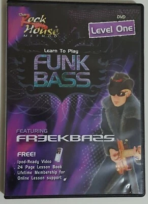 Freekbass - Learn to Play Funk Bass Level 1 DVD The Rock House Method - Image 1 of 3
