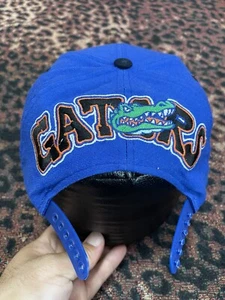 Vintage 90s Florida Gators Top Of The World TOW Graffiti SnapBack Hat Blockhead - Picture 1 of 9