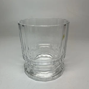 Vintage DANSK "GUSTAV" Double OLD FASHIONED GLASS 3-5/8" 10 oz Heavy Ribbed - Picture 1 of 7
