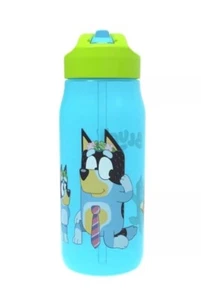 Bluey Sip Water Bottle w/Carry Loop Sip Bottles 16 oz Sippy Cup zak Designs - Picture 1 of 1