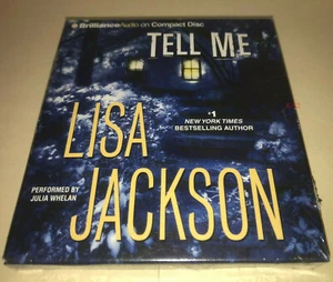 Lisa Jackson Savannah Gerogia series TELL ME audio book CD Julia Whelan - Picture 1 of 4