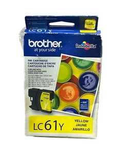 Brother LC61Y Innobella Tinte gelb versiegelt 5122 - Bild 1 von 5