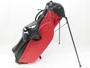 Titleist LinksLegend Members Stand Carry Golf Bag (Blk/Dark Red/Gray) 4-Way Bag - Picture 1 of 5
