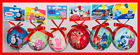 6 Nickelodeon/Cartoon Christmas Ornaments-Thomas/Blue's Clues/Peppa Pig/PJ  NEW