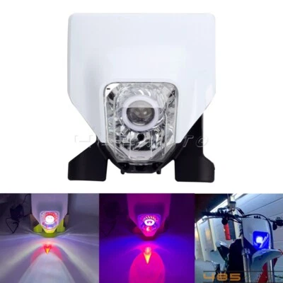 LED Headlight Hi/Lo DRL For Husqvarna FC 250 350 450 FX 350 450 TE FE 2016-2021 - Imagem 1 de 4