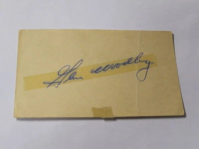 Gene Woodling autographed Postcard JSA Auction Certified - Image 1 of 2