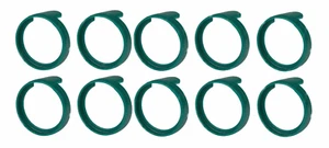 (10 PACK) NEUTRIK PXR-5 Green ID Rings for Neutrik PX Series 1/4" Cable Mount - Picture 1 of 1