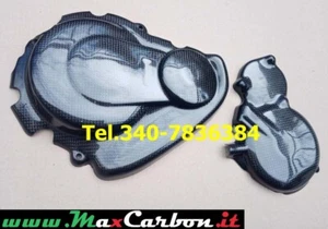 CARBONIO COPRI CARTER MOTORE SUZUKI GSX-R 600 750 2008 A 2020 PROTEZIONE ENGINE - Foto 1 di 3